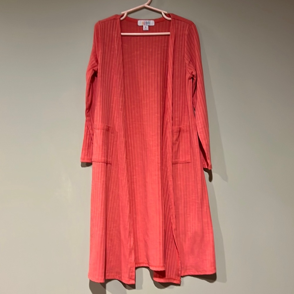 LuLaRoe Kids Sariah Cardigan Size 8